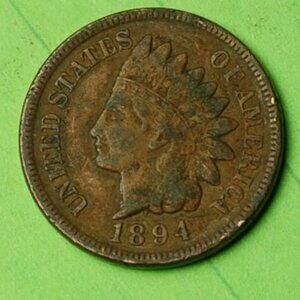 🌟1894 Indian Head Cent Penny 1c Lot X16🌟 SUPER OLD HISTORY